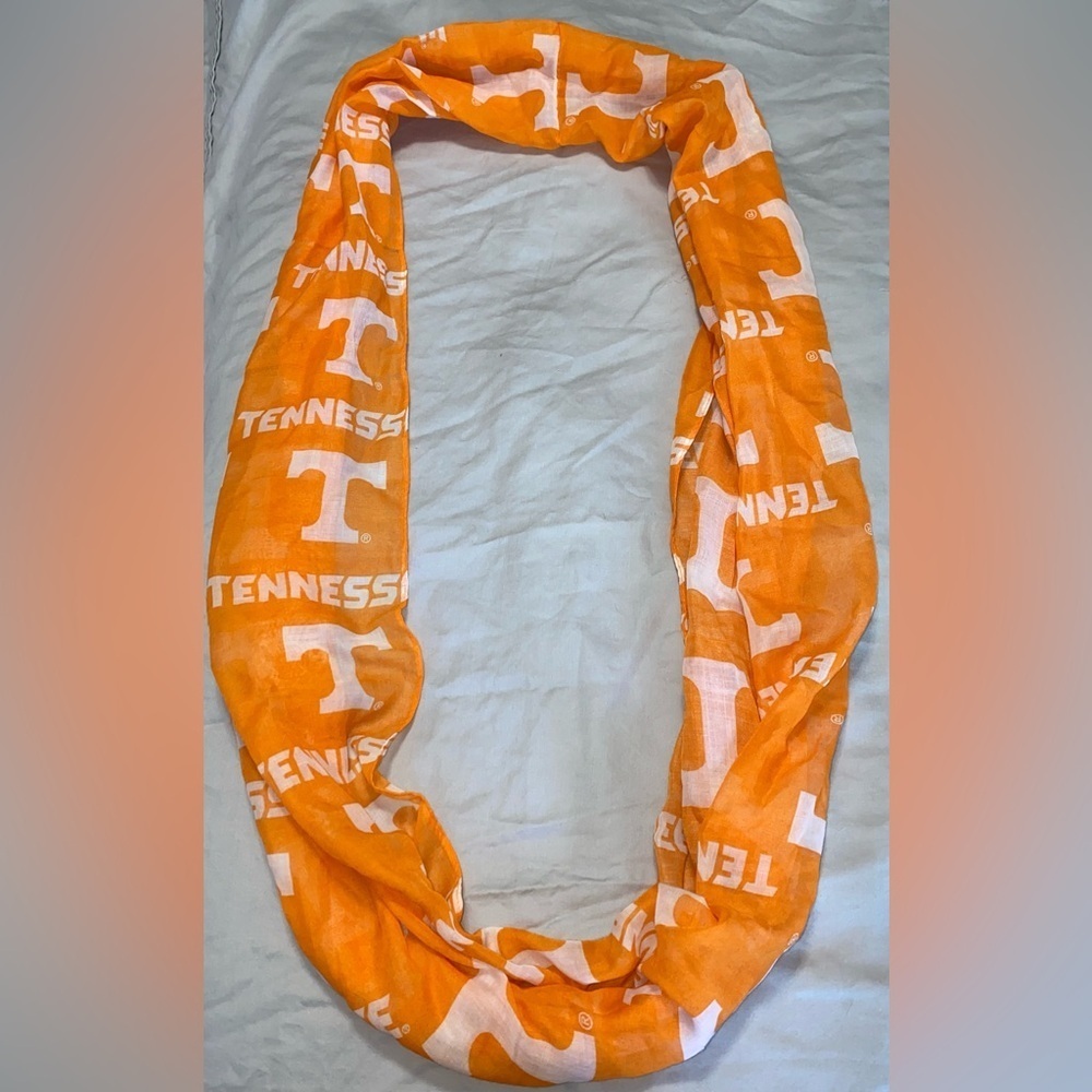 Tennessee Volunteers Orange With White T Scarf